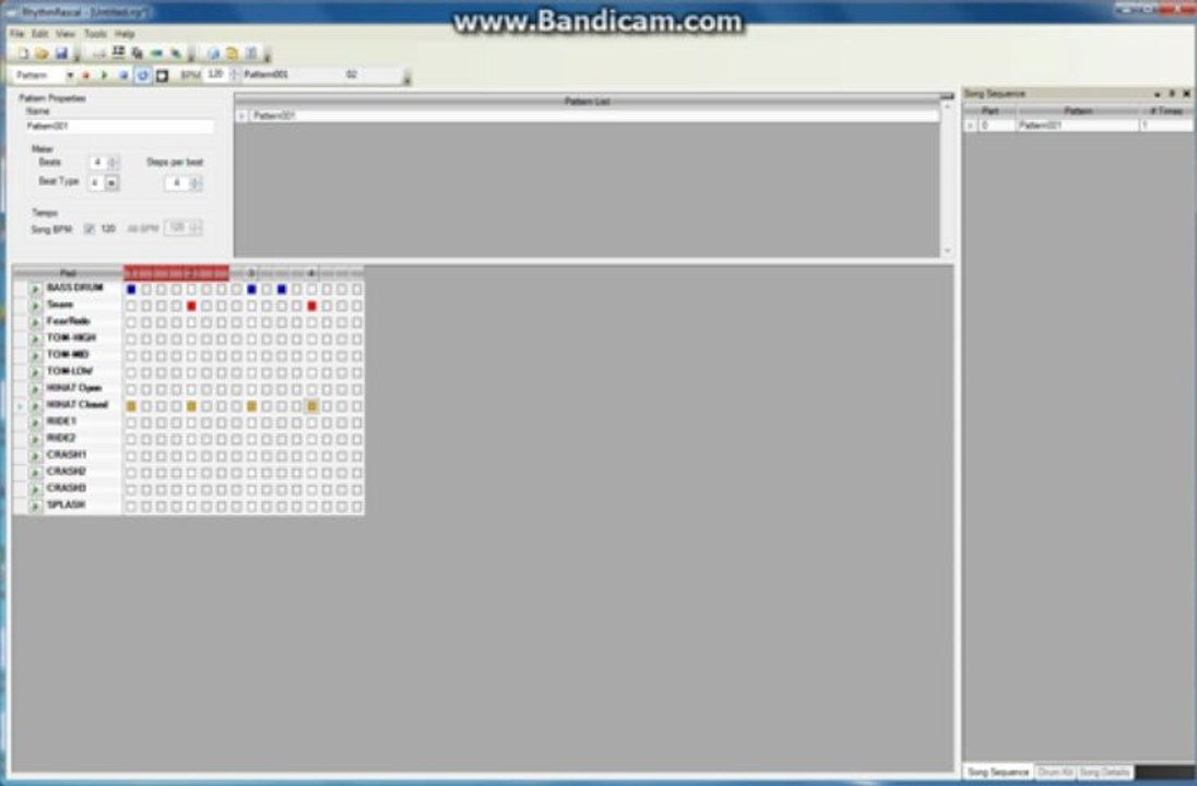 Rock 'n' Roll video med el-gitar i trommeprogram