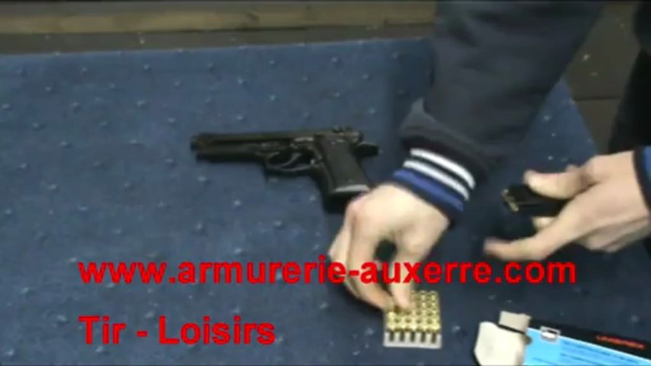 Pistolet Kimar M 92 arme de defense par l'armurerie auxerre