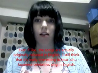 [英語字幕] Engrish in Japanese Music　邦楽のおかしな英語　by レン先生