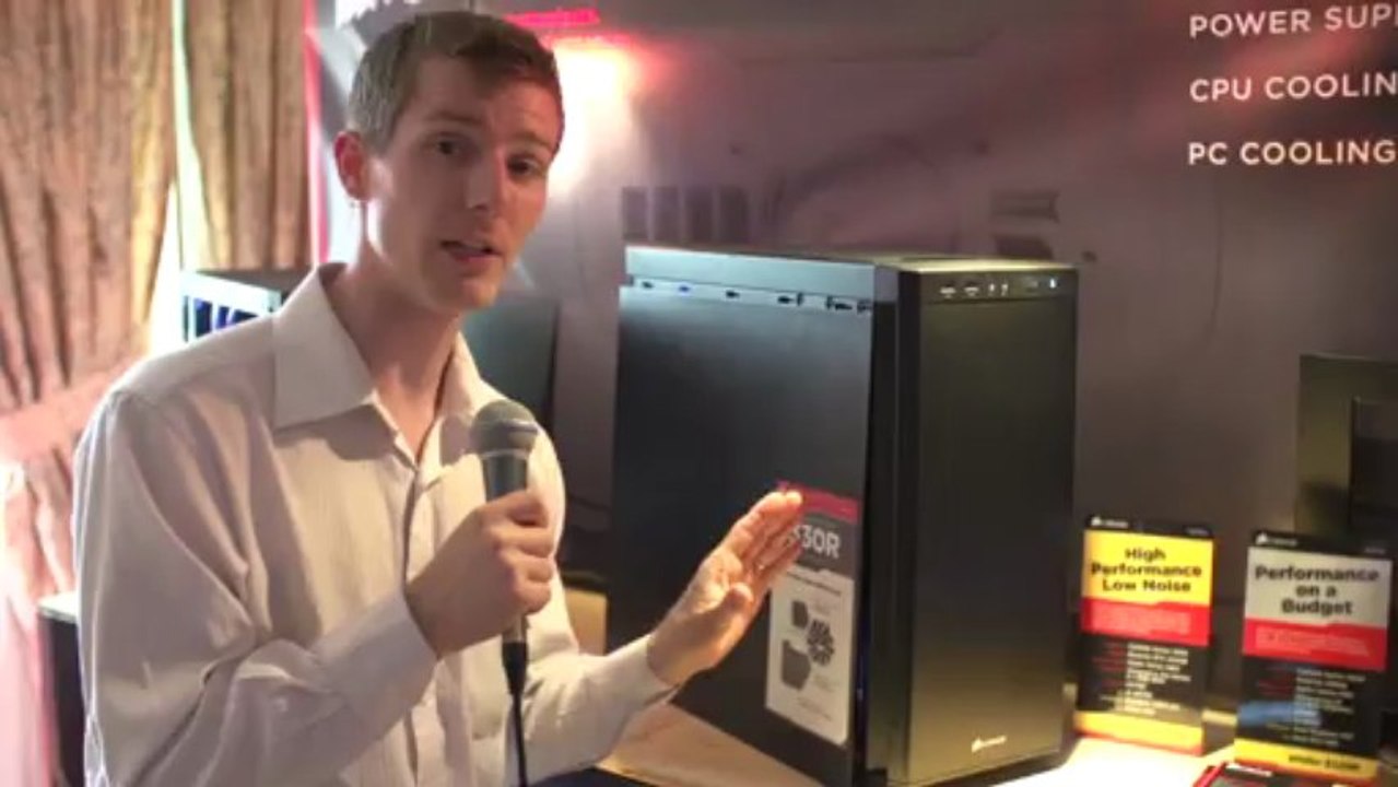 Corsair Air 540 & 330R Cases, Vengeance Pro RAM, M30, M40, K50, K65, K70 - Computex 2013