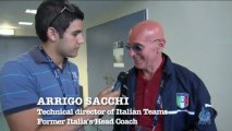 Interview with Arrigo sacchi, Technical Director of Italian Teams