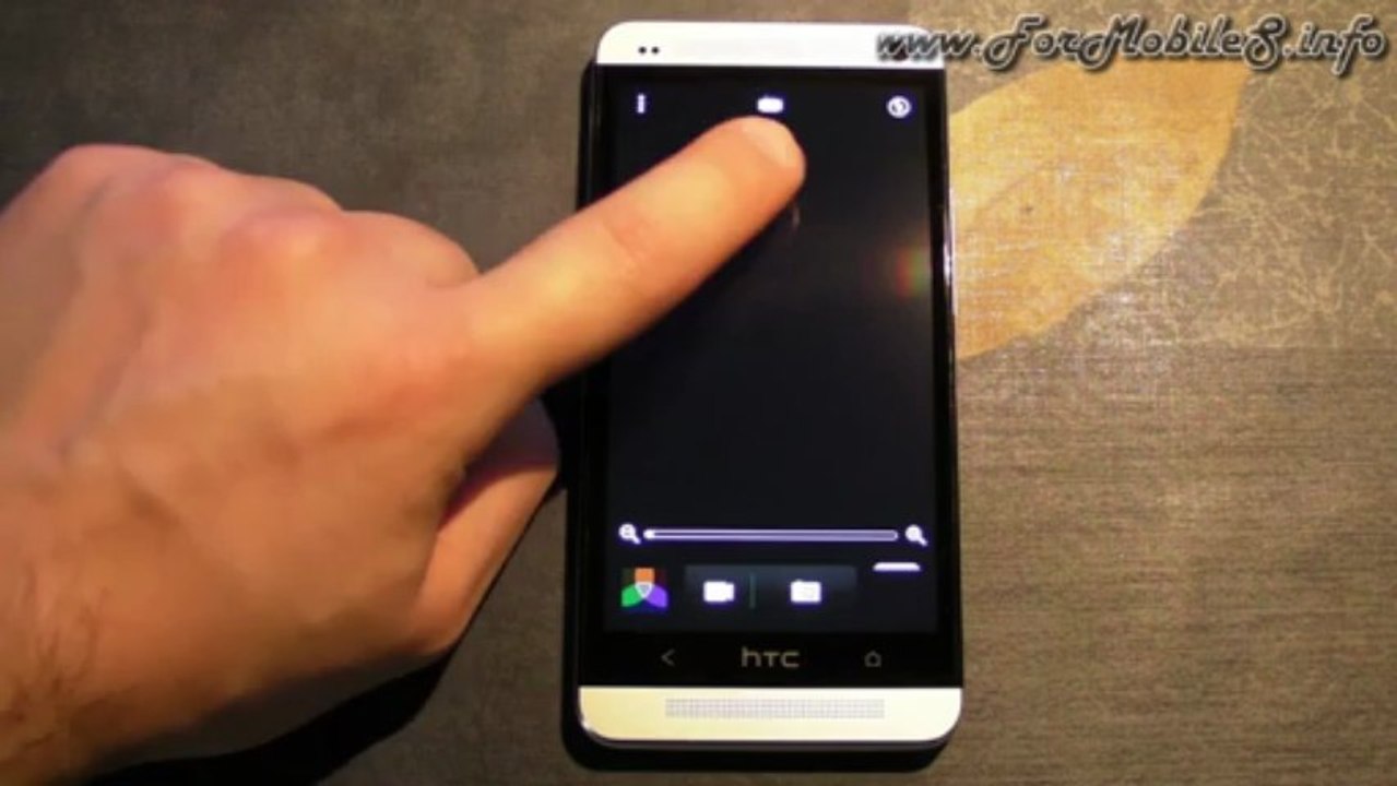 HTC One - Demo camera UI