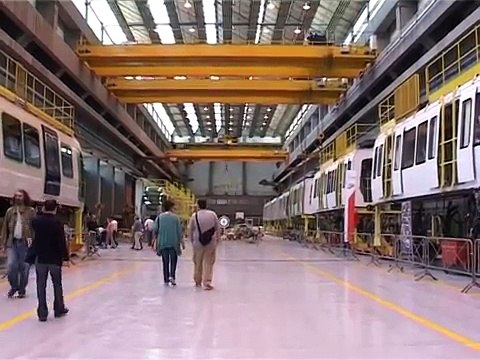 Napoli - L'Ansaldo Breda e la paura per il futuro (08.06.13)