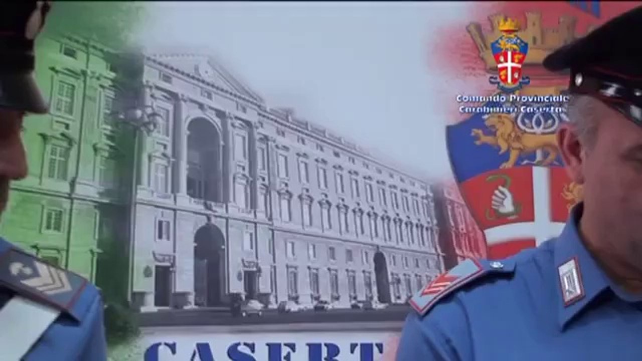 Marcianise (CE) - Rivenuto arsenale del clan "Belforte"(08.06.13)