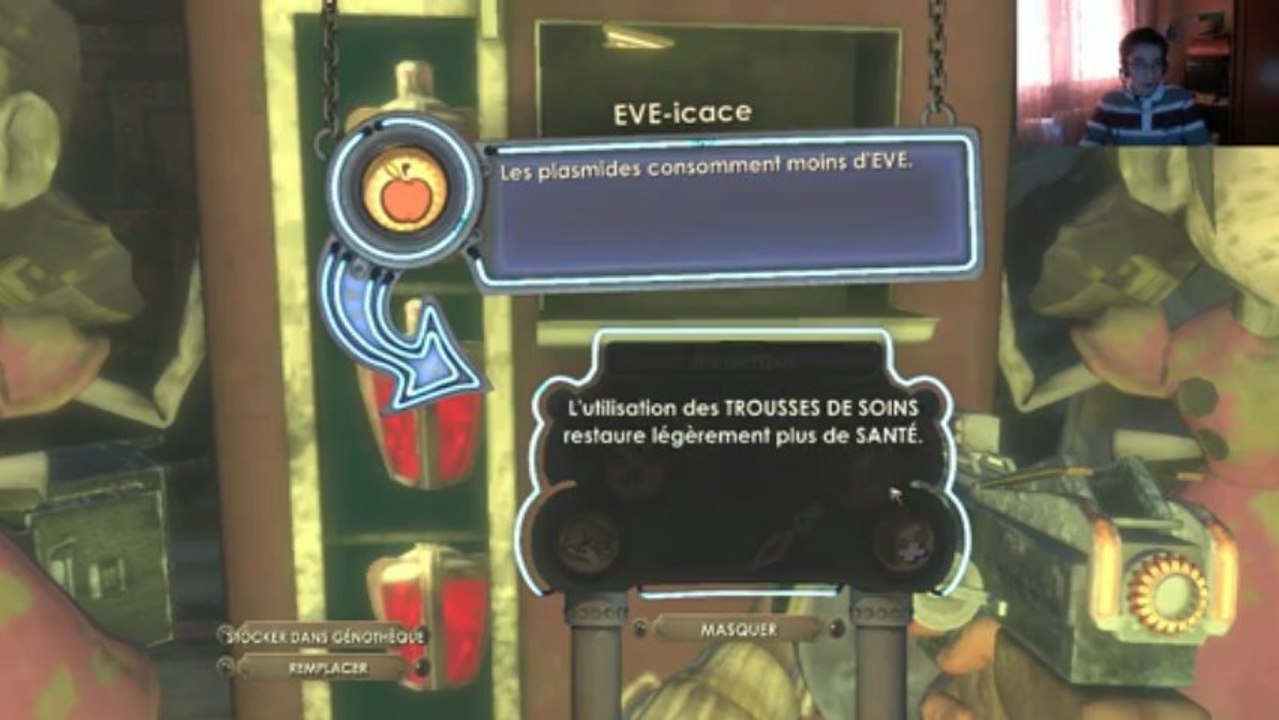 Let's play Bioshock épisode 11 - face commentary