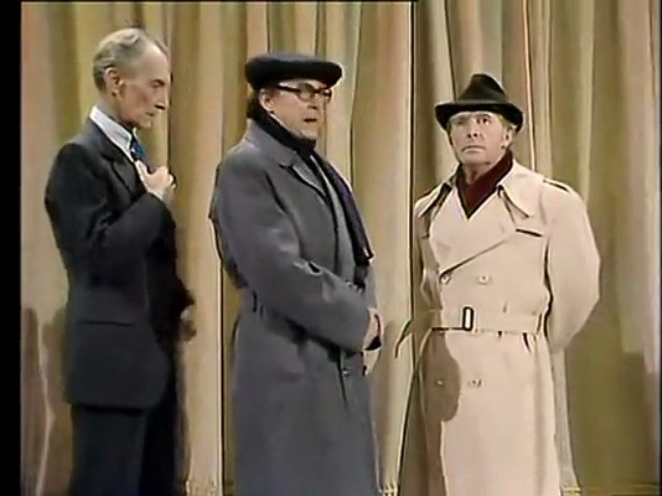 peter cushing on the morecambe and wise show 1978