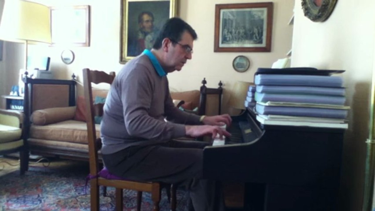 Cerisier rose et pommier blanc - André Claveau - Piano