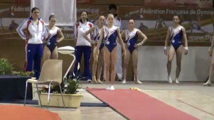 FFGYM - Claire Martin, 2013 Match France-Roumanie, Saut