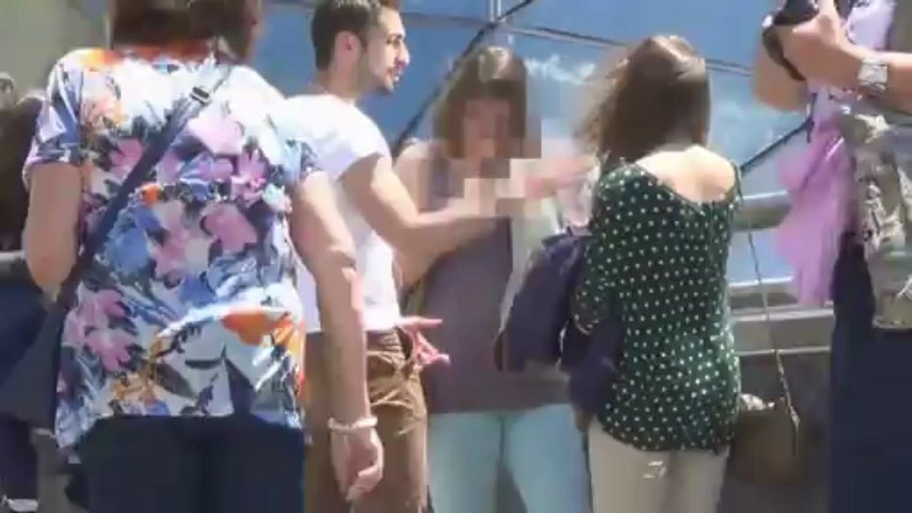 Daygame real - Álvaro Reyes cierra con beso a plena luz del día