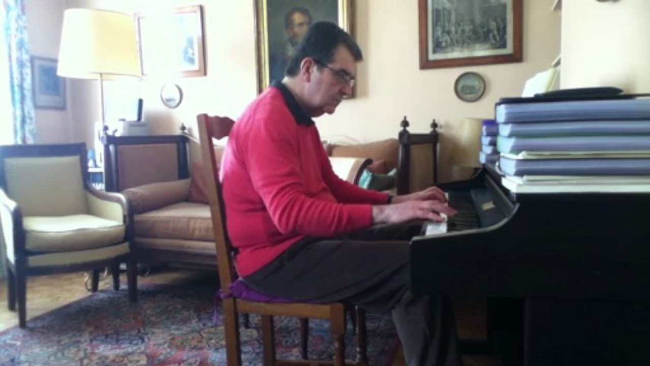 L'amour est un bouquet de violettes - Francis Lopez - Luis Mariano - Piano