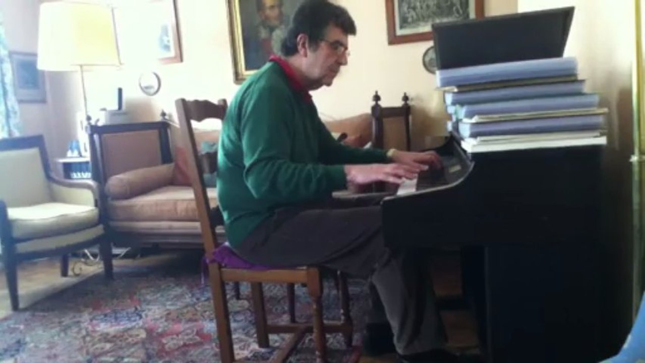 La maison du poète - Charles Trenet - Piano