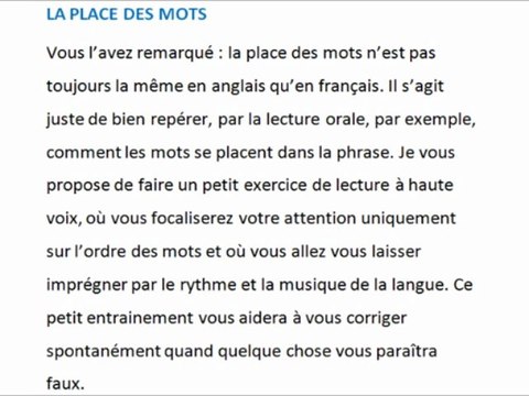 Apprendre l'anglais plus facilement et rapidement - gratuit