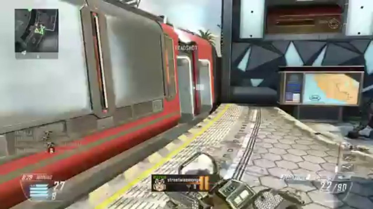 Black Ops 2 DIAMOND Peacekeeper Gameplay - Peacekeeper Diamond Camo - Revolution DLC