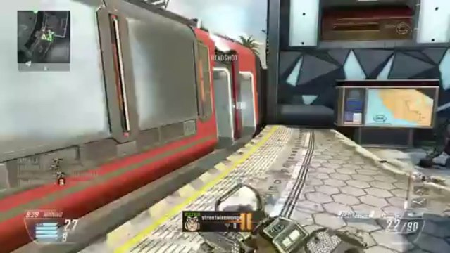 Black Ops 2 DIAMOND Peacekeeper Gameplay - Peacekeeper Diamond Camo - Revolution DLC