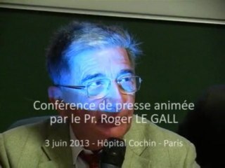 Conférence de presse  - Colloque baclofène du 3 juin 2013