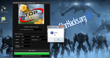 Top Eleven Hack Tool [Work/Update/Clean]