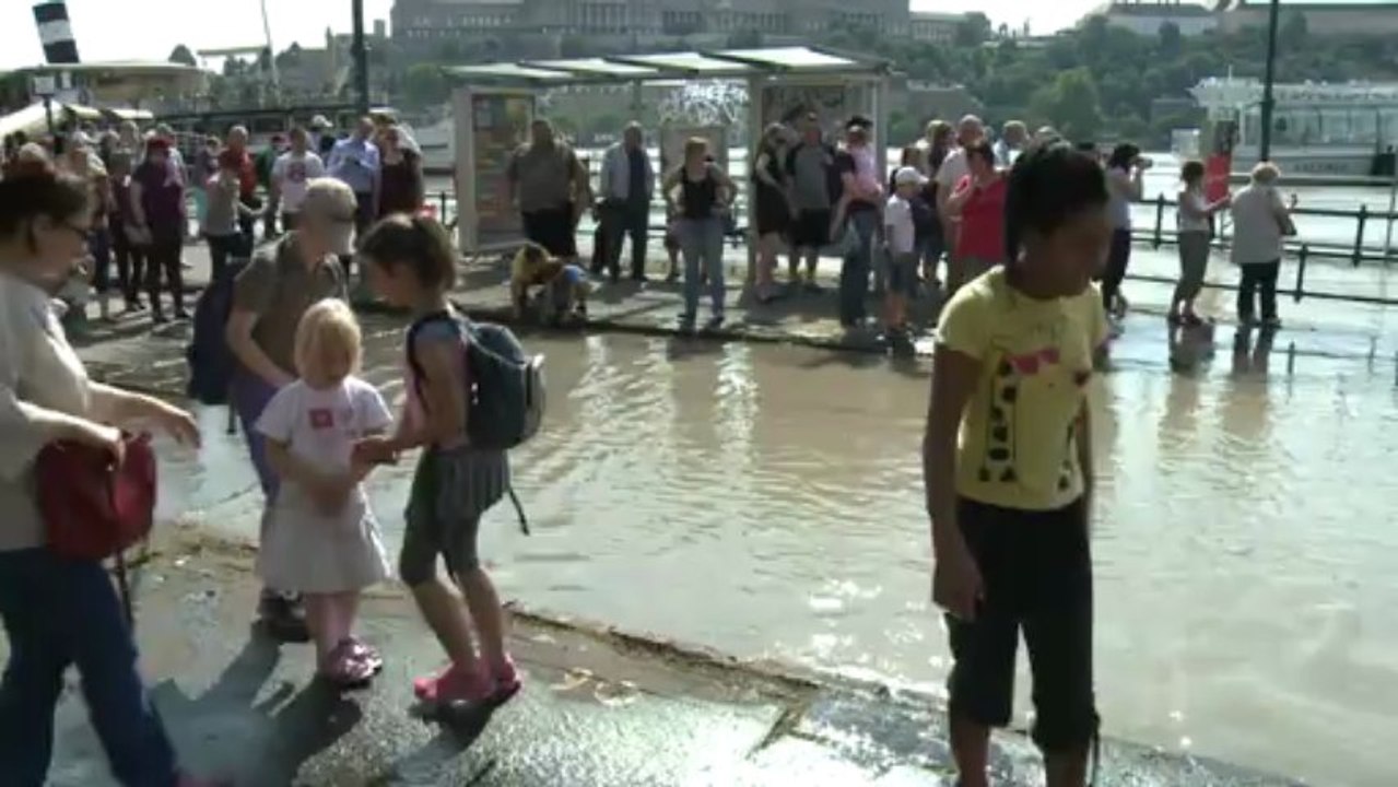 Hongrie: record du Danube à Budapest
