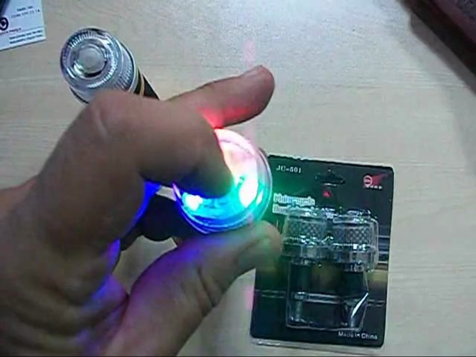 Motosiklet Scooter Işıklı elcik topuzu tanıtımı ve takılması