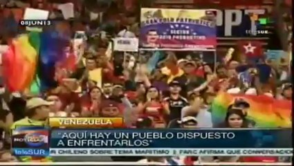 Defiende presidente Nicolás Maduro democracia venezolana de enemigos