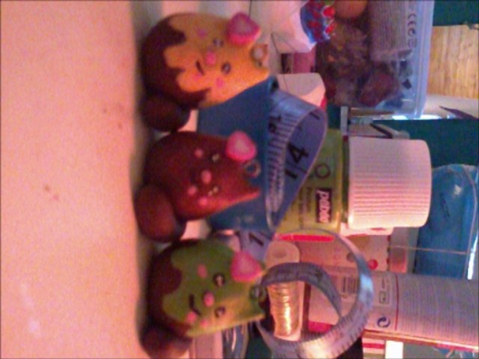 quelques créations en pâte fimo...