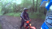 ENDURO 77 - Single transformé en ruisseau