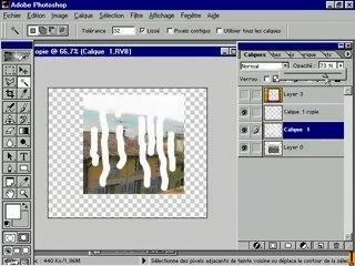 photoshop - Effet goutte d eau