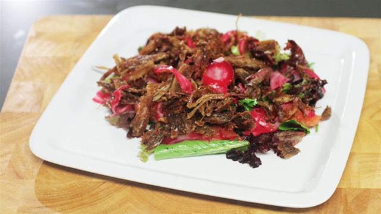 Crispy Duck With Pickled Onions Recipe