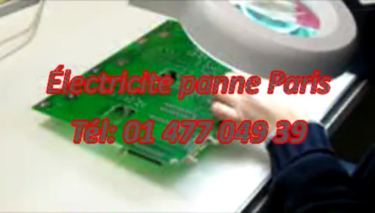 Électricite panne Tél: 01 477 049 39