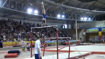 FFGYM - Oceane Pause, 2013 Test Match Espoir, Barres