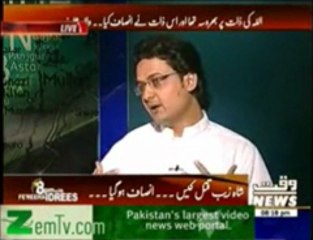 Faisal Javed Khan (PTI) on Waqt TV - 7th June, 2013