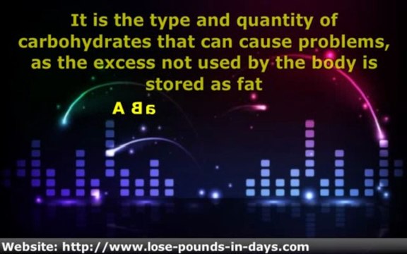 Lose Your Stomach Fat - Cut Down On the Carbs