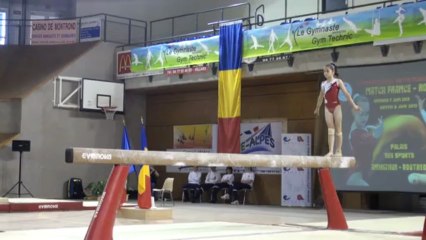 FFGYM - Oréane Lechenault, 2013 Test Match Espoir, Poutre