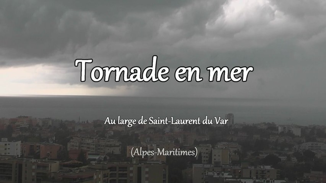 Tornade en mer (HD)