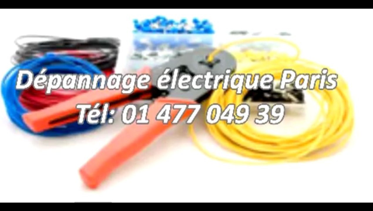 Dépannage électrique Tél: 01 477 049 39