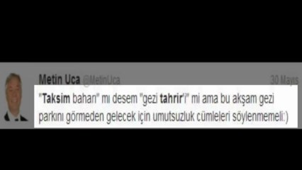 Gezi Parkı Eylemlerini Kışkırtanları Deşifre Ediyoruz 1.Bölüm