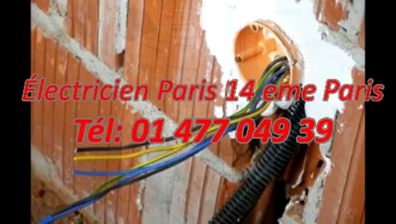 Électricien Paris 14 eme Tél: 01 477 049 39
