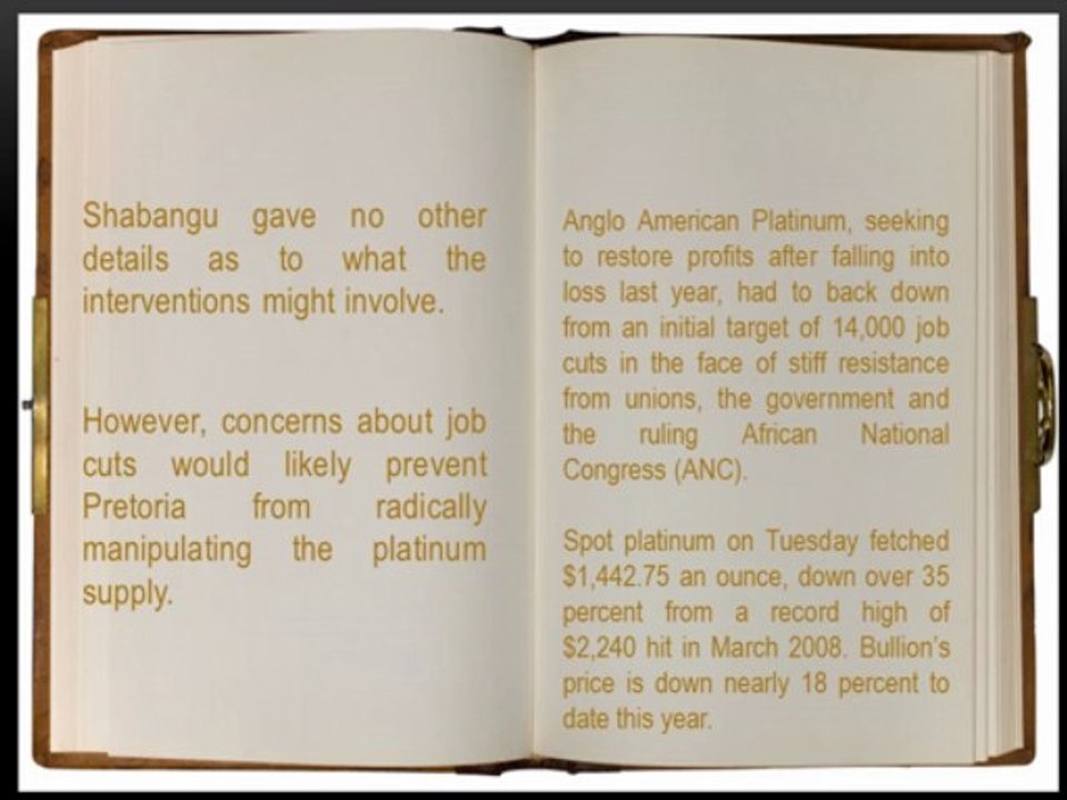 Smashwords — Tana Goldfields United Kingdom UPDATE 1-S