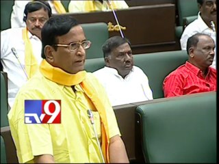 Muddu Krishnama Naidu remembers Ambati Brahmanaiah in Assembly