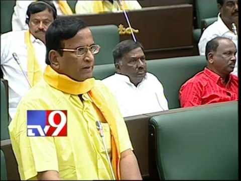 Muddu Krishnama Naidu remembers Ambati Brahmanaiah in Assembly