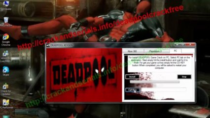 Free Deadpool Game (PC,xbox,PS3)