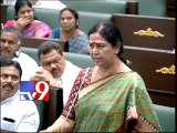 Galla Aruna Kumari remembers Ambati Brahmanaiah in Assembly