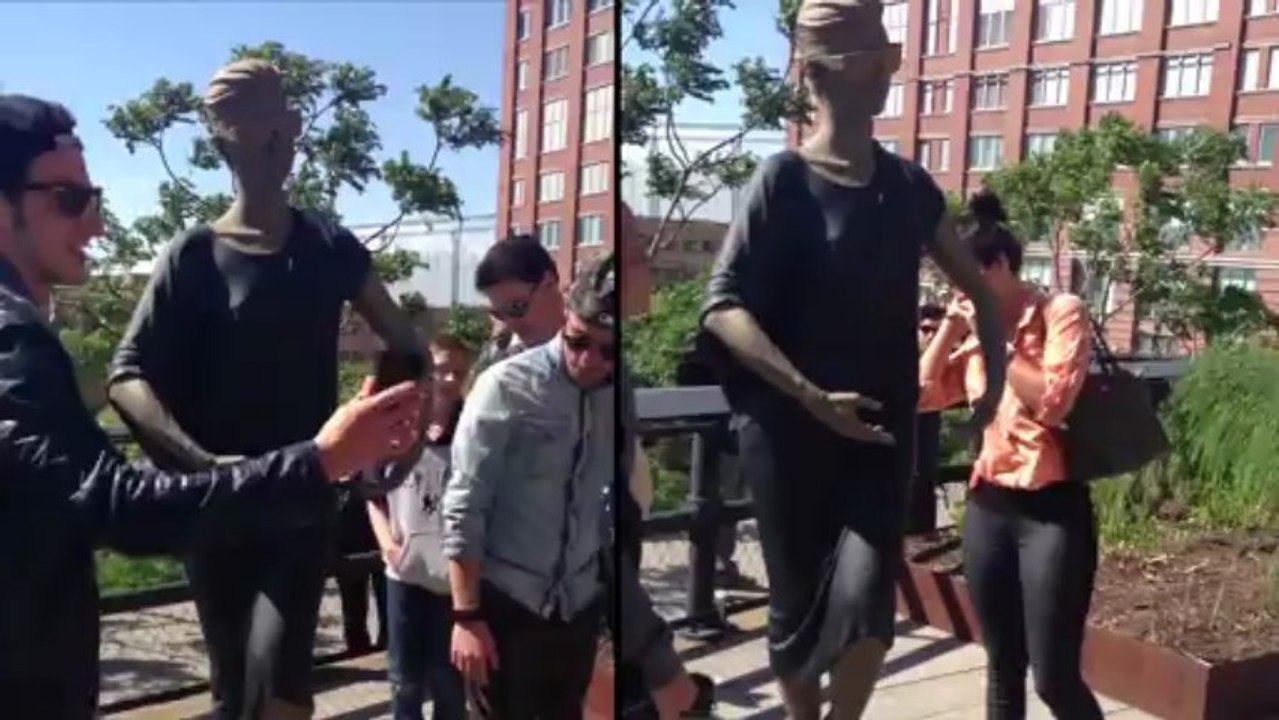 Культуру в массы: Эксперимент со статуей