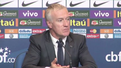 Brésil-France (3-0) : la réaction de Deschamps