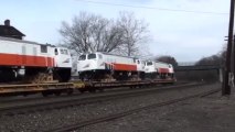 GE Export Locomotives & Conrail SD50 on NS Train 098