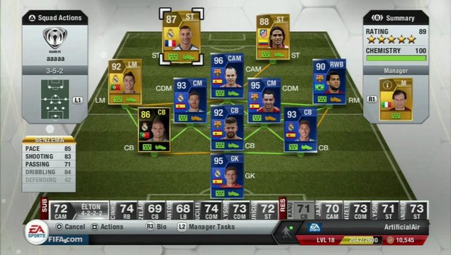 10.0 MILLION COIN TOTY Squad Builder - FIFA 13 - Ultimate Team