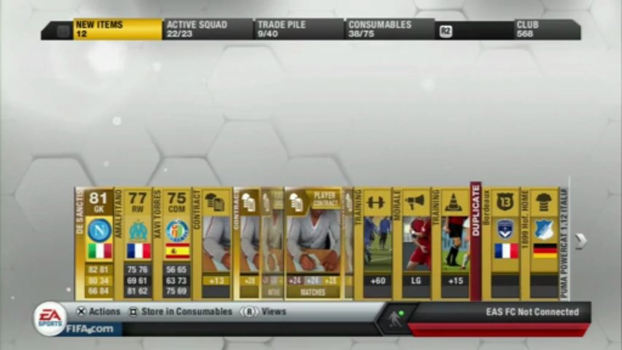 FIFA 13 Pack Opening Ultimate Team TOTY Defender hunt LIVE Pack Opening