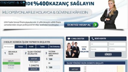 GFM Trader Platform ve Site Tanıtım Videosu
