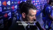 Flash quotes of italian players after Israel vs. Italy