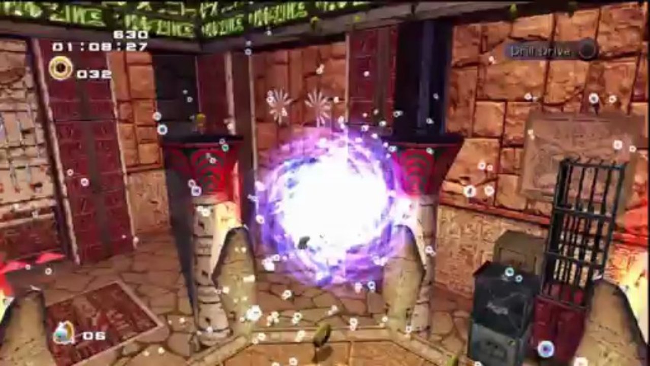 Sonic Adventure 2 Battle - Dark - Rouge : Egg Quarters - Mission 3 : Trouve le Chao perdu !