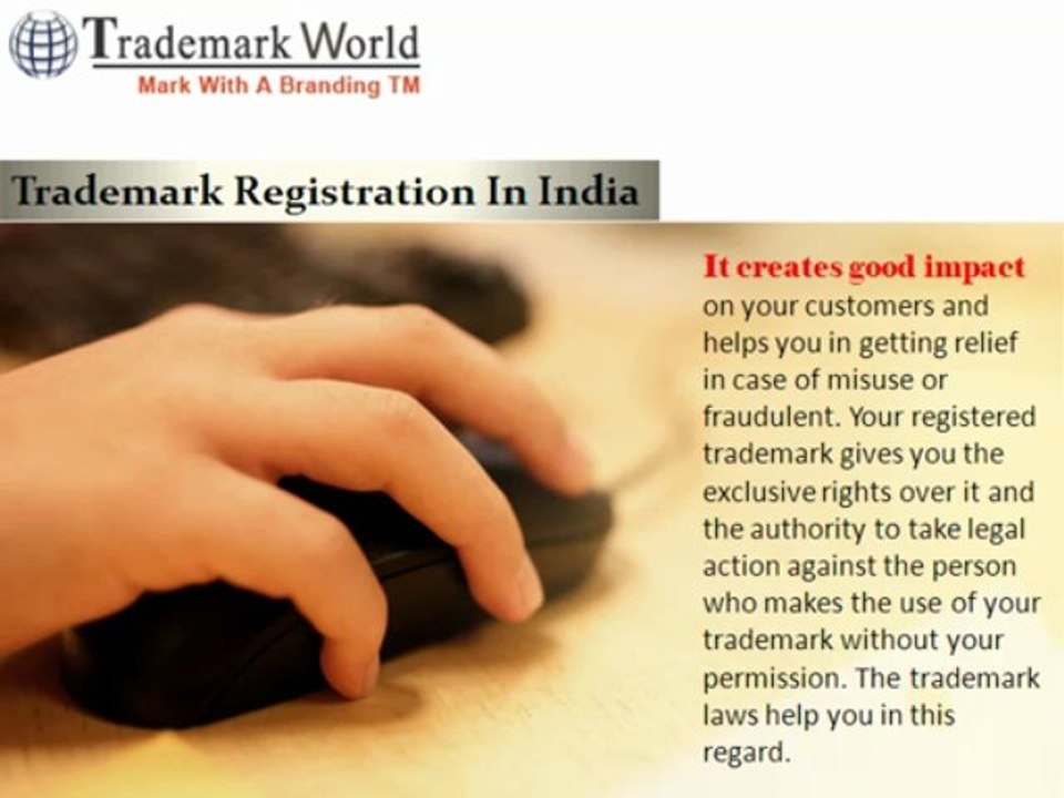 A Detailed Study of Trademark Registration In India (+91-8800100281)